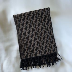 Fendi Logo Scarf